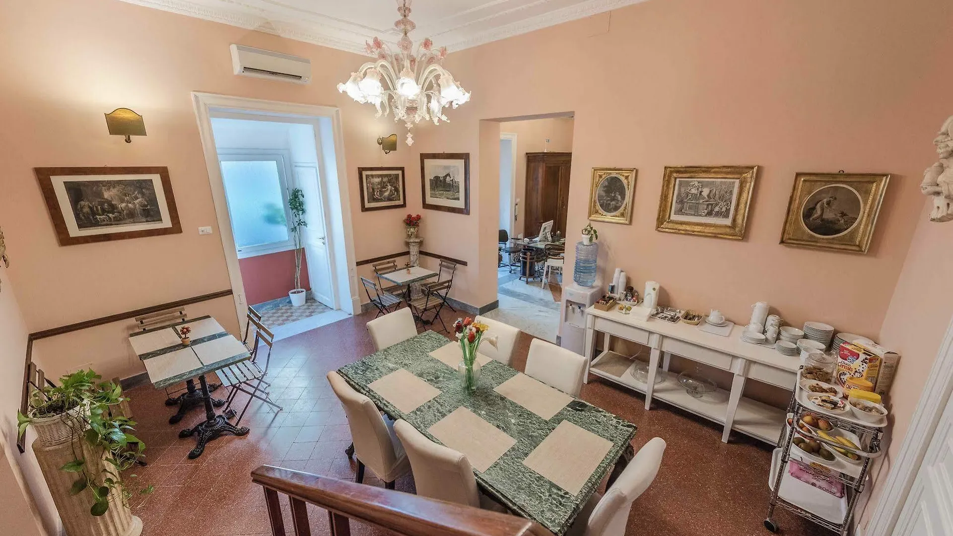 *** Couette-café Bed and Breakfast Palazzo Benso à Palerme Italie