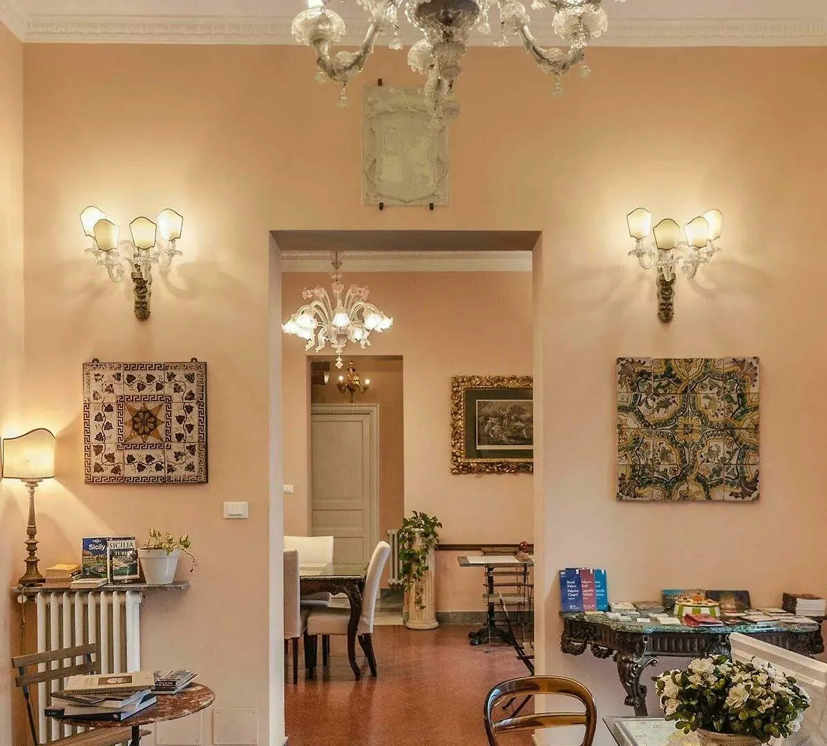 לינה וארוחת בוקר פלרמו Palazzo Benso